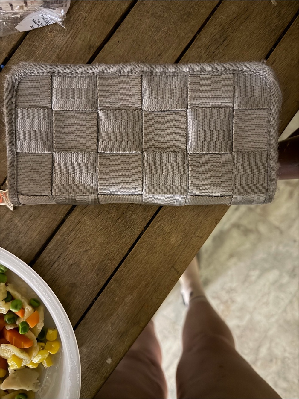 Seatbelt bag wallet